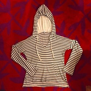 Cute Splendid Lightweight Striped Hoodie Sz XS